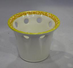 Gmundner Keramik-Tischlicht rund